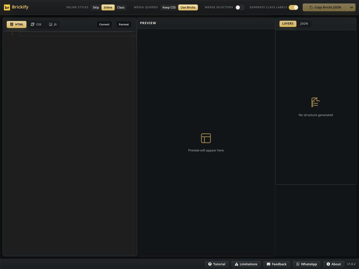 Brickify project preview