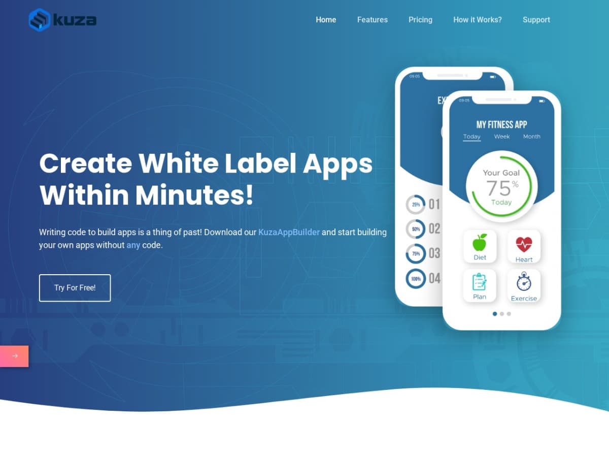 Screenshot preview for Kuza
