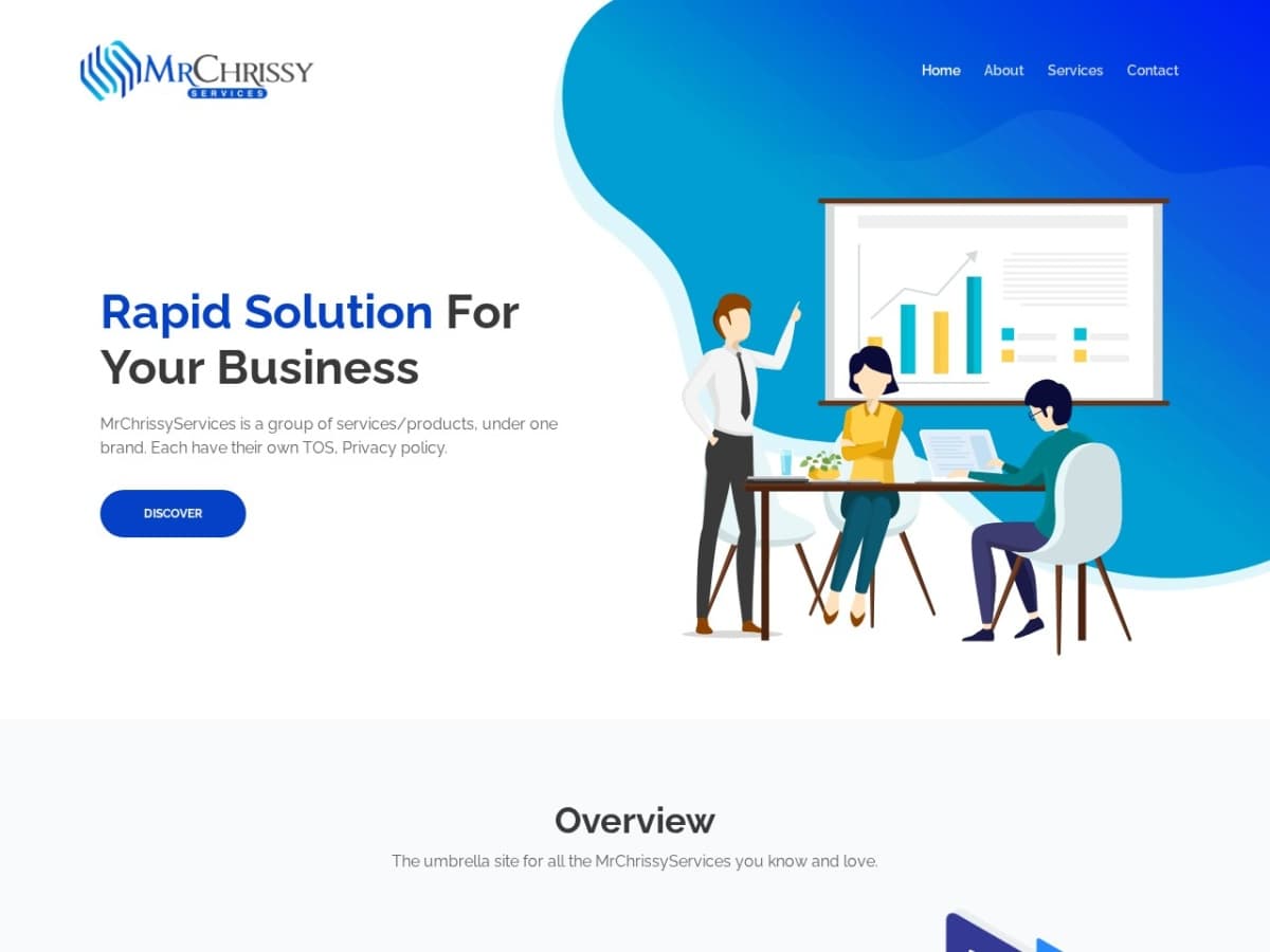 Screenshot preview for Mrchrissy Services